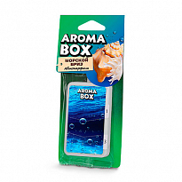 Ароматизатор подвесной B-07 "Морской бриз"серии "AROMA BOX" 36шт\кор